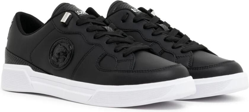 Roberto Cavalli Heren Lage Top Sneakers Black