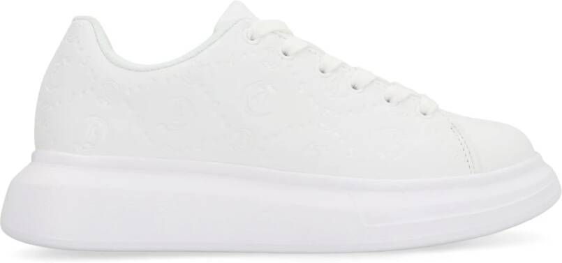 Just Cavalli Logo Lage Leren Sneakers