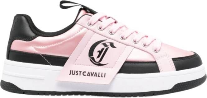 Just Cavalli Paarse Sneakers Scarpa Multicolor Dames