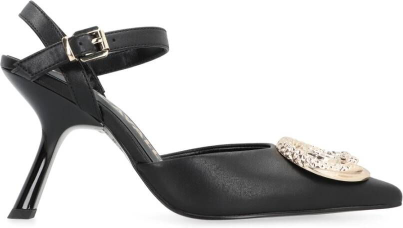 Just Cavalli Puntige neus hoge hak sandalen met enkelband
