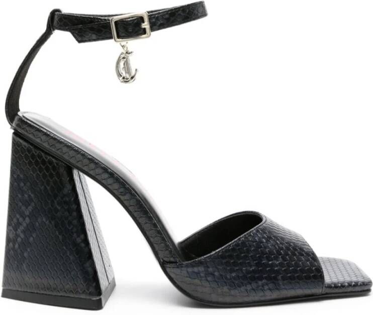 Just Cavalli Zwarte Sandalen Scarpa Sandali Black Dames