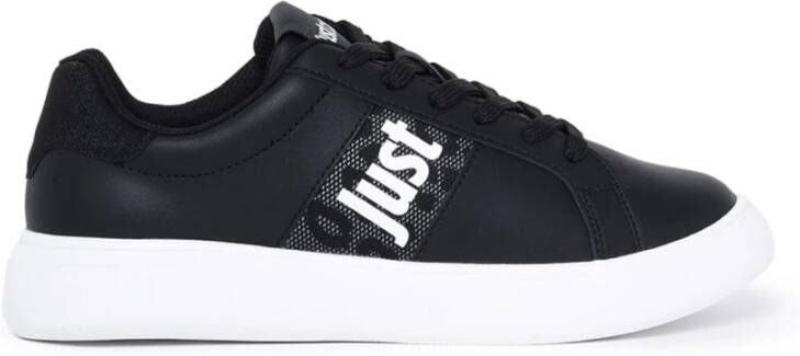 Just Cavalli Zwarte Sneakers Schoenen Black Dames