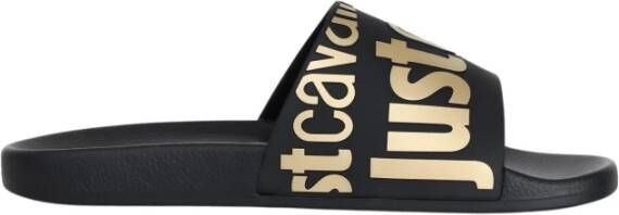 Just Cavalli Sliders Black Heren