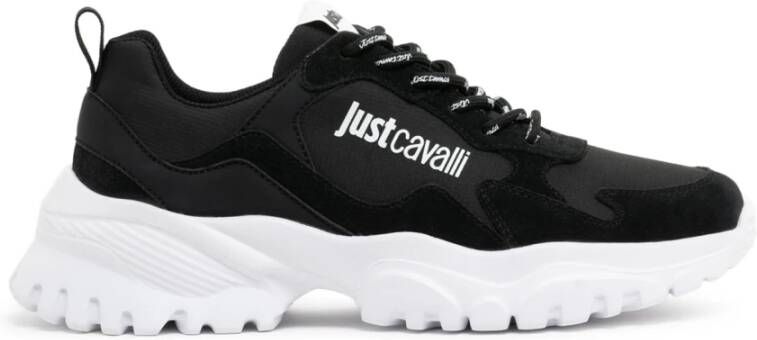 Just Cavalli Scarpa Sneaker Stijlvolle Sneakers Zwart Heren