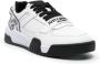 Just Cavalli Witte Sneakers met Korrelig Leer White Heren - Thumbnail 2