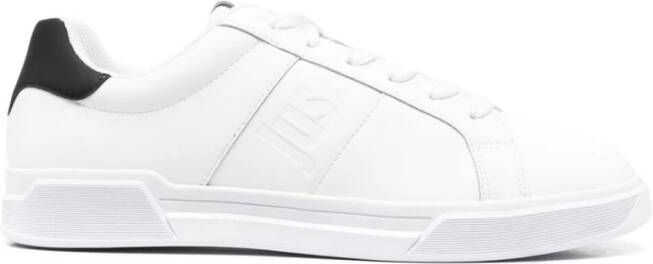 Just Cavalli Witte Leren Sneakers voor Heren Wit Heren - Foto 5