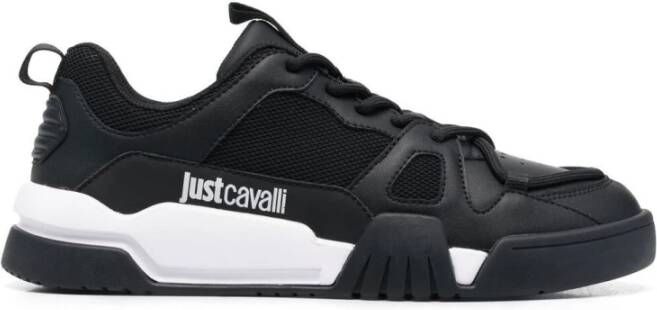 Just Cavalli Trainers Fondo Style Dis. 2 Zwart Heren