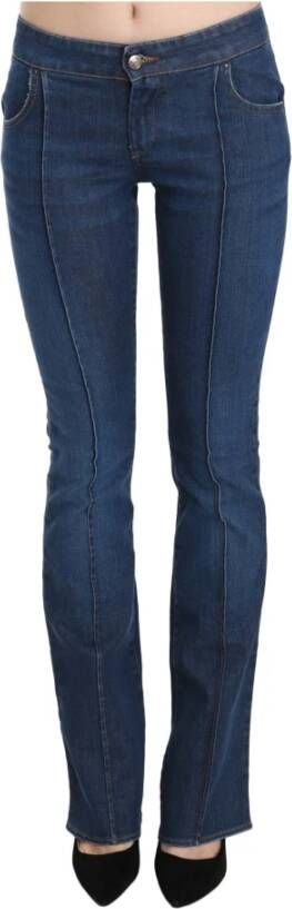 Just Cavalli Versleten Bootcut Denim Jeans