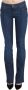 Just Cavalli Versleten Bootcut Denim Jeans - Thumbnail 1