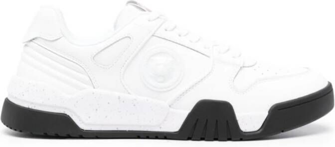 Just Cavalli Witte Sneakers ***cv White Heren