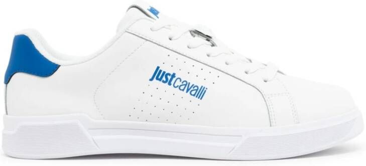 Just Cavalli Witte Sneakers Schoenen White Heren