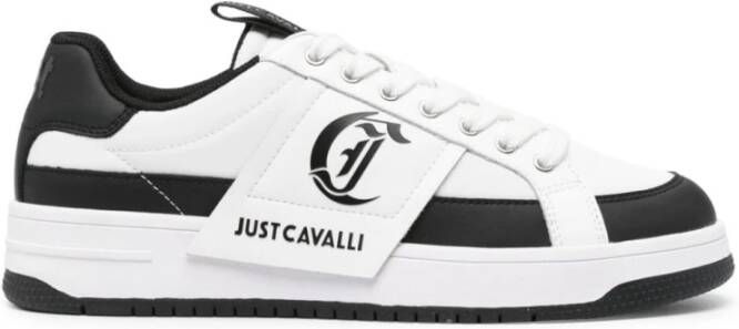 Just Cavalli Witte Sneakers voor Dames White Heren