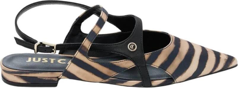 Just Cavalli Zebra Print Ballerina Schoenen