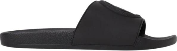 Just Cavalli Zwarte Casual Sandalen Stijlvol Ontwerp