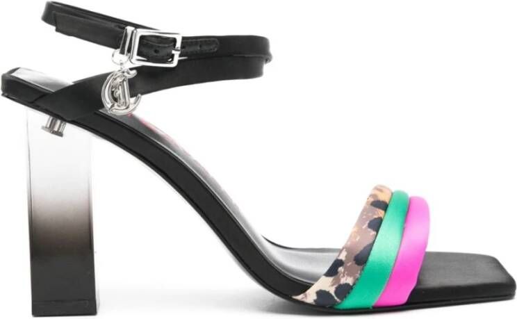 Just Cavalli Zwarte Pumps Schoenen voor Vrouwen Multicolor Dames