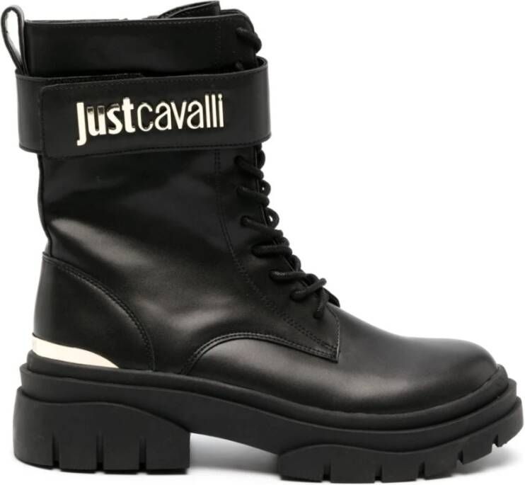 Just Cavalli Boots & laarzen Fondo Kani Kombat Dis. W6 Shoes in zwart