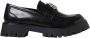 Just Cavalli Zwarte Loafers met Versiering en Chunky Zool - Thumbnail 1