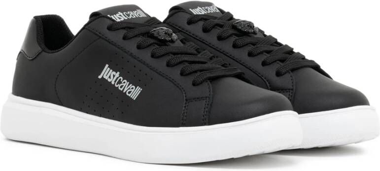 Just Cavalli Sneakers Fondo Linear Dis. 3 Shoes in zwart