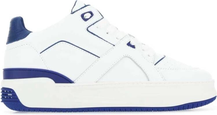 Just DON Tweekleurige lederen courtside lo jd3 sneakers White Heren