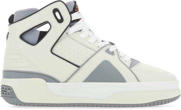 Just DON Tweekleurige lederen JD1 sneakers White Heren