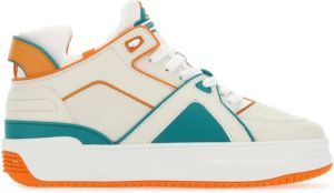 Just DON Veelkleurig leer en neopreen courtside midden sneakers Meerkleurig Heren