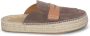JW Anderson Taupe Suède Instap Espadrilles - Thumbnail 1