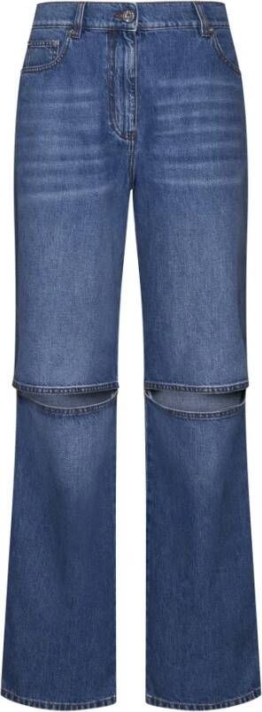 JW Anderson Cut-Out Knee Bootcut Jeans