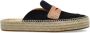 JW Anderson Espadrilles Navy Suede Slippers - Thumbnail 1