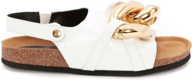 JW Anderson Leather sandals Wit Dames
