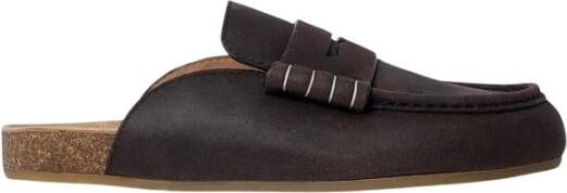 JW Anderson Gestikte Leren Loafers