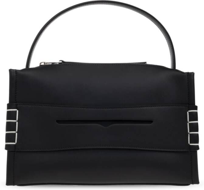 JW Anderson Italiaanse leren Loafer tas Topstitching