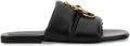 JW Anderson Anchor Logo Slide Sandalen - Zwart