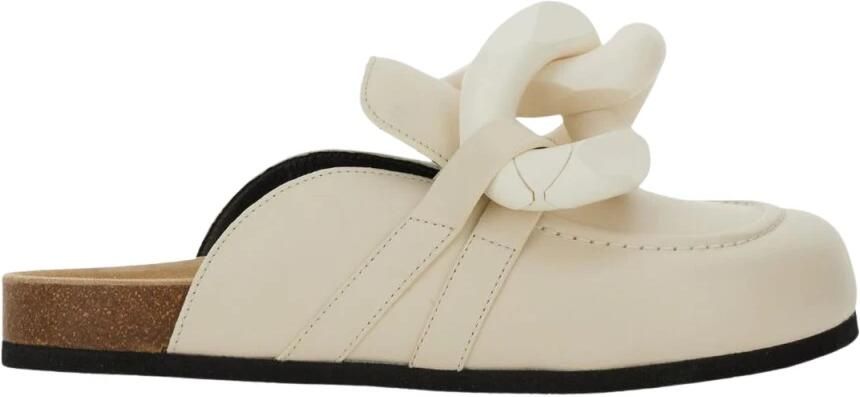 JW Anderson Chain Detail Leren Muiltjes - Foto 2