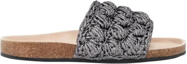 JW Anderson Donkergrijze Geweven Sandalen