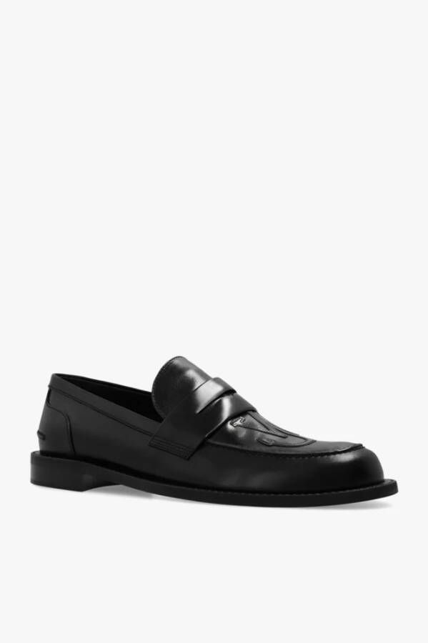 JW Anderson Heren Leren Loafers Black Heren - Foto 3