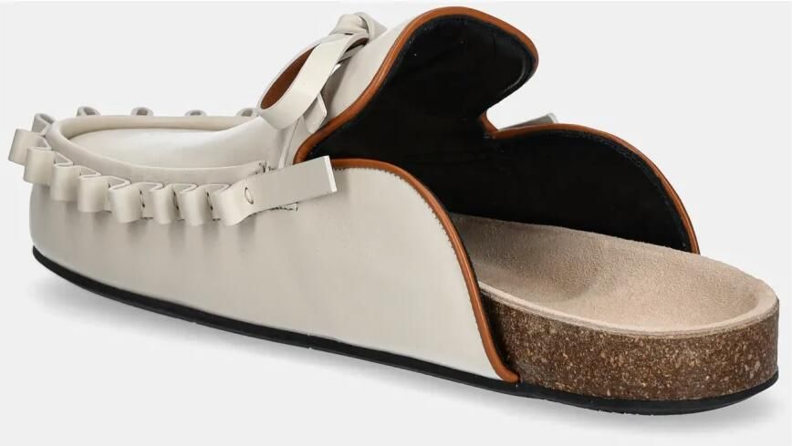 J.W.Anderson Slippers & Mules Ruffle Loafer W Slipper in beige - Foto 2