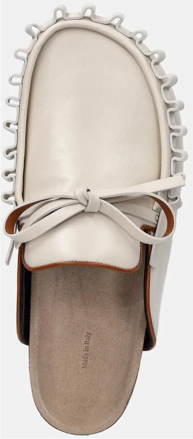 J.W.Anderson Slippers & Mules Ruffle Loafer W Slipper in beige - Foto 4