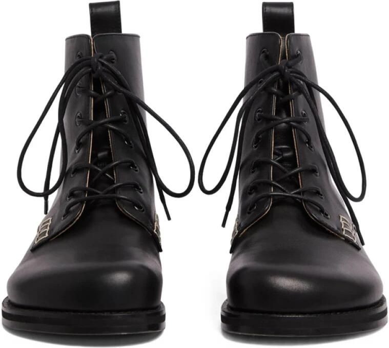 JW Anderson Leren veterlaarzen - Foto 2