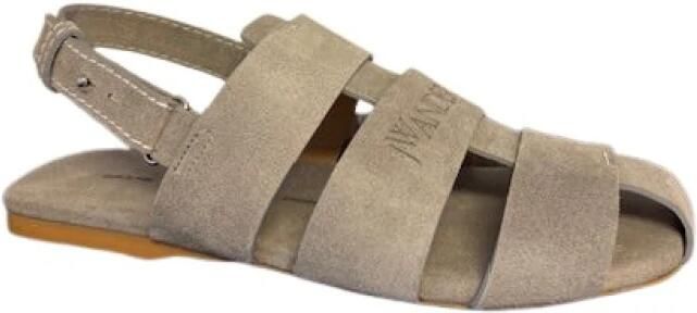 JW Anderson Logo-Charm Leren Ballerina Schoenen