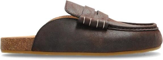 JW Anderson Gestikte Leren Loafers - Foto 2