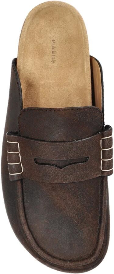 JW Anderson Gestikte Leren Loafers