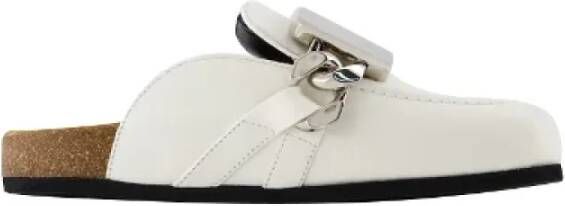 JW Anderson Leather flats White Dames