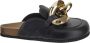 JW Anderson Leren Chain Loafer Schoenen Black Dames - Thumbnail 1