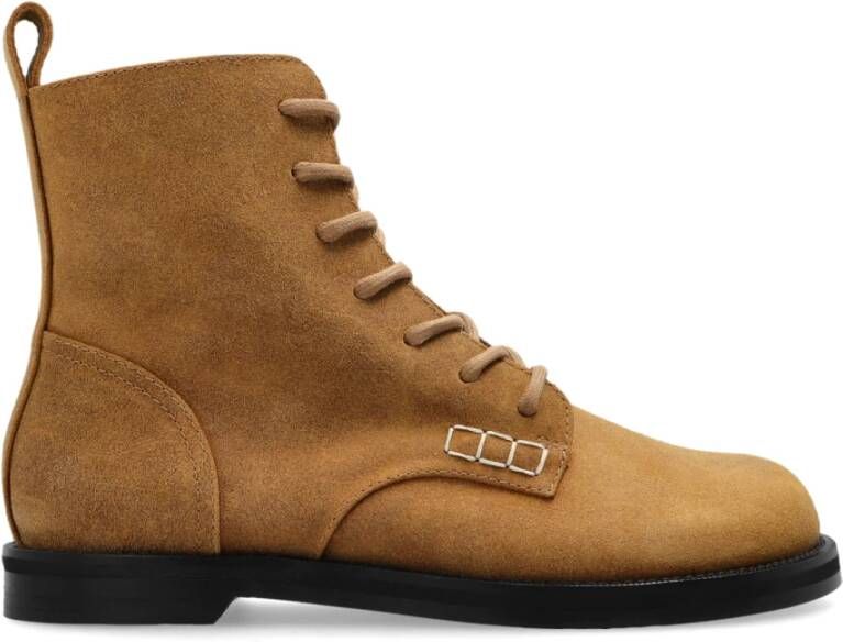 JW Anderson Leren enkellaarzen