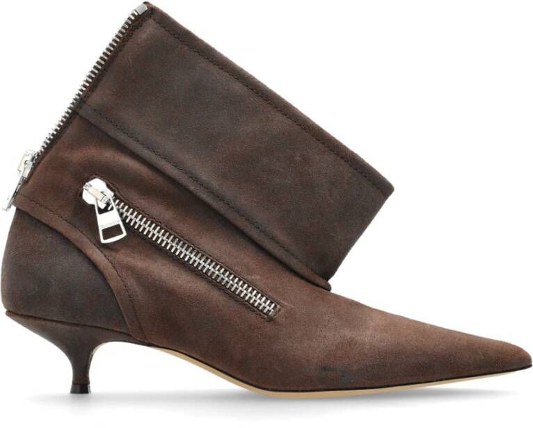 JW Anderson Leren enkellaarzen