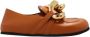 JW Anderson Casual Oranje Leren Loafers Orange Dames - Thumbnail 1