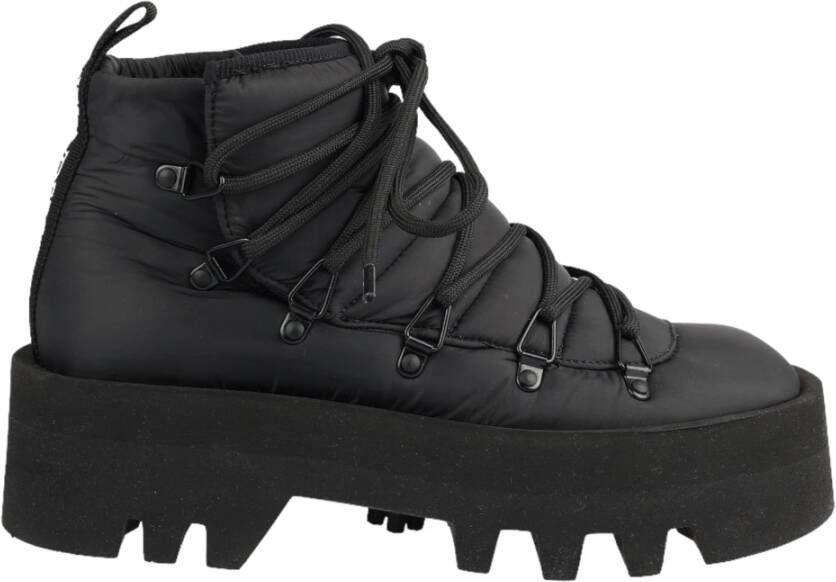 JW Anderson Nylonlaarzen Anw39006A16090 999 Zwart Dames