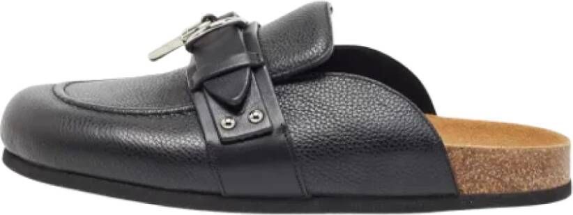 JW Anderson Pre-owned Leather mules Black Heren