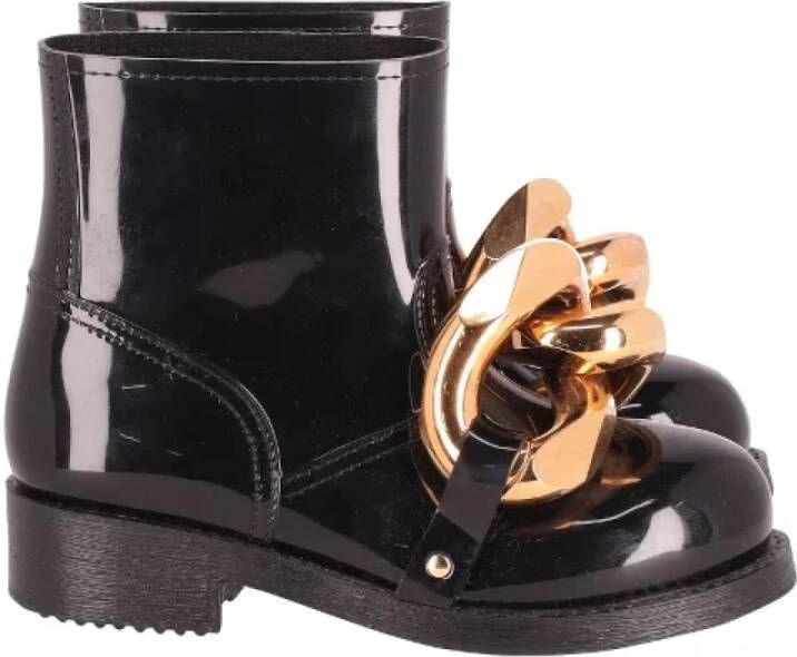 JW Anderson Pre-owned Rubber boots Black Dames