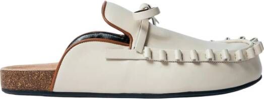 J.W.Anderson Slippers & Mules Ruffle Loafer W Slipper in beige